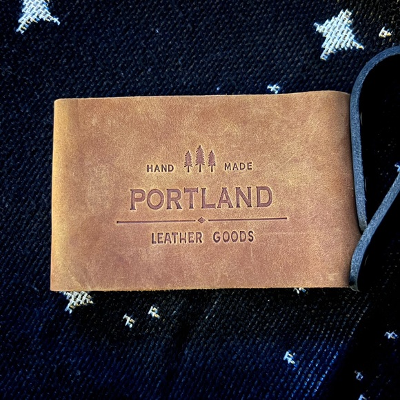 SOLD portland leather goods DAKOTA mug hugger - Picture 3 of 5